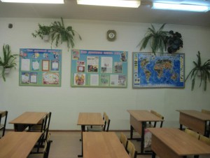 Оформление кабинета начальных классов